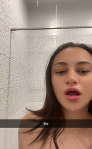 Cum with Me in Snapchat Shower