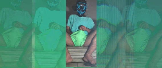 Horny Mascaraed  Again