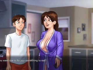 Summertimesaga Gameplay - Part 2 - Walkthrough of game - Big boobie judith scene