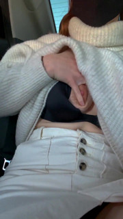 Masturbating in Uber Taxi