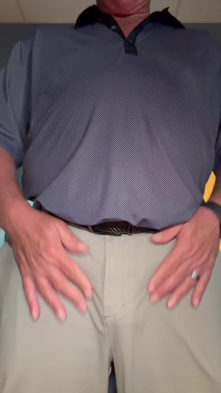Just a guy at work with a little something special underneath
