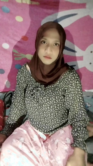 A Beautiful Hijab With A Veil