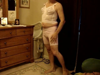 Pink Shaper panties and Longline Bra