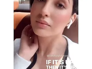 Hot Nora Fatehi shows her big milky boobs