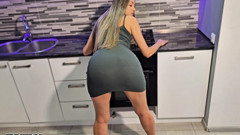 Hot Anal-Loving Asian MILF Craving Sex in the Kitchen