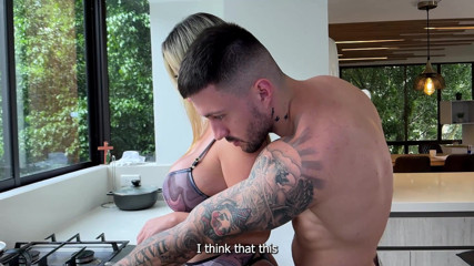 Fucking my brother-in-law very early in the morning, just before I leave for work – Tatiana Alvarez & Rauls Bud