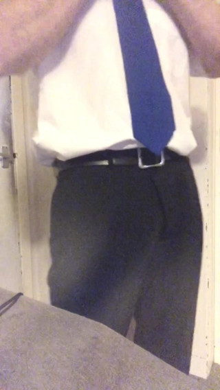 Old man tricked into a striptease