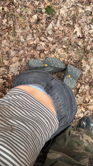 I randomly told him to start filming and take off his pants