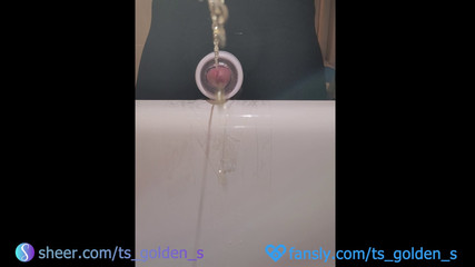 Piss and big cumshot! 💦