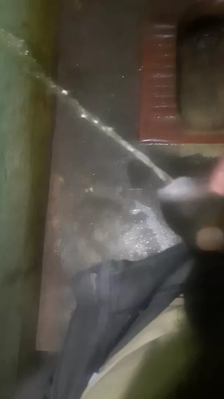 Indian Desi village Boys pennies  peeing at bathroom toilet