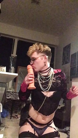 Exposed Sissy Whore Cums