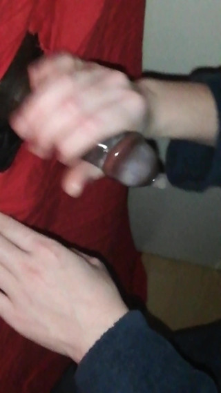 Condom sperm my wife glory hole