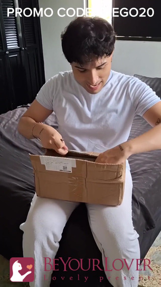 New Toy - the Guys From Beyourlover Sent Me a Mechanical Masturbator to Play with My Cock and Make Me Cum