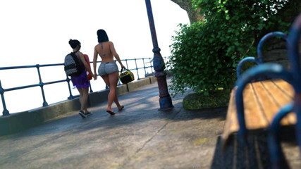 Eruption Imminent: Sexy Chicks with Dicks on the Beach Ep. 3 thumbnail
