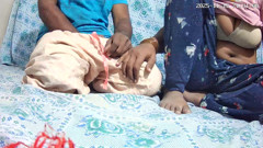 Indian dasi bahabi and Dewar fuck in the room 2755