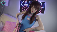 D.va fucks her tight ass with toys. Karneli Bandi