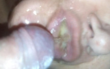 John is Pissing all into Jens mouth in closeup