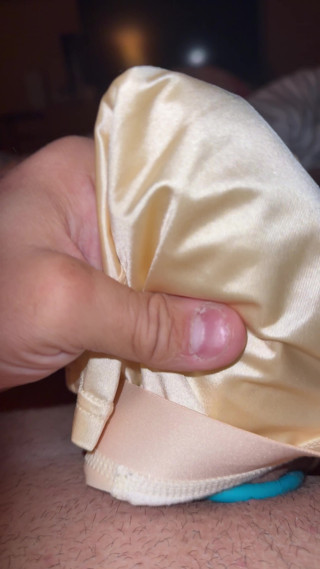 Beige Silky Panties