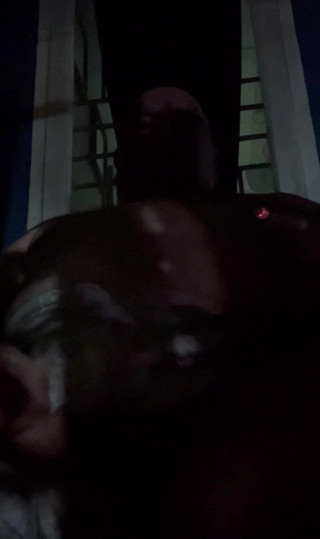 Wanking in the dark