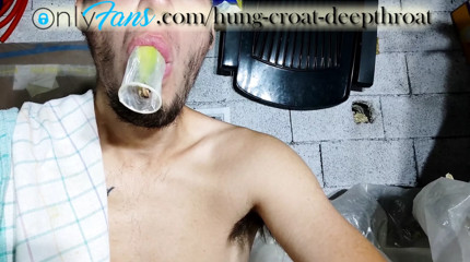 Do suza koliko dugo ga mogu u grlu