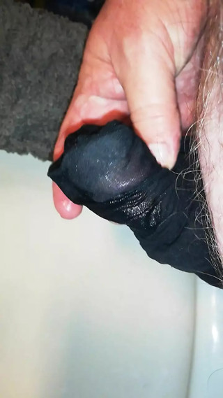 in a knee-high socks worn