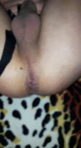 Shemale fucked my sissy ass - NO CONDOM