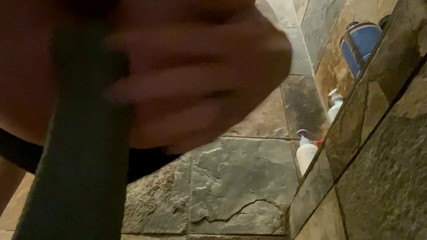 Elephat trunk in the ass