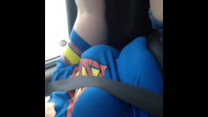 In the car semi public