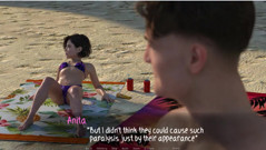 Weekend Lollygagging - Gameplay - Roleplay - Anita Teasing Men at Beach