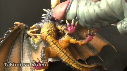 Nergigante bukkake with Flint's Sheath