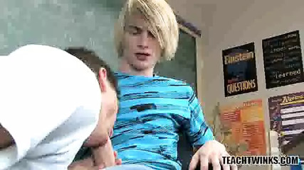 Jordan Dallas Face Fucks Blondie Classmate Preston Andrews