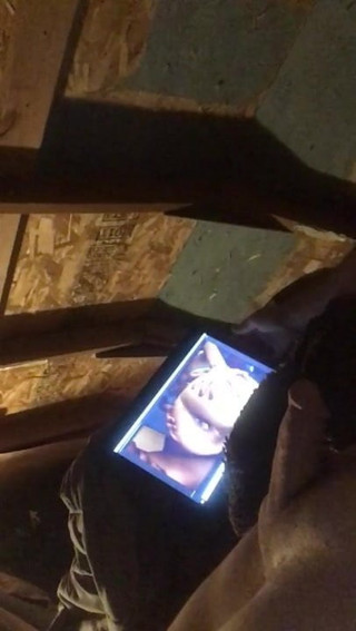 Playing with my cock while watching porn