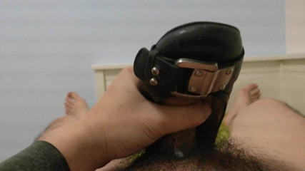 cum in neighbour's wedge shoes