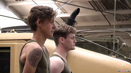 Hot Threeway Fucking For Colby Parker And Hot Soldier Twinks