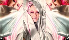 Goddess Lana dominates Bruci with seductive smooth silk