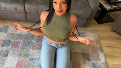 Fucked Hard Lola Bellucci in Various Positions on a Sofa