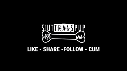 S1uttranspup Takes a 9 Inch Dildo in a Blacklit Room thumbnail