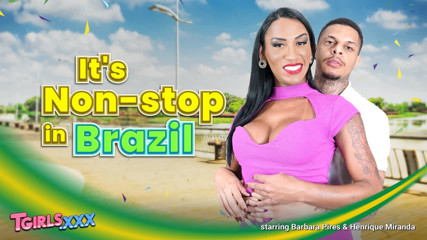TGIRLS XXX - Barbara Pires Fucked and Gets Fucked Scene thumbnail