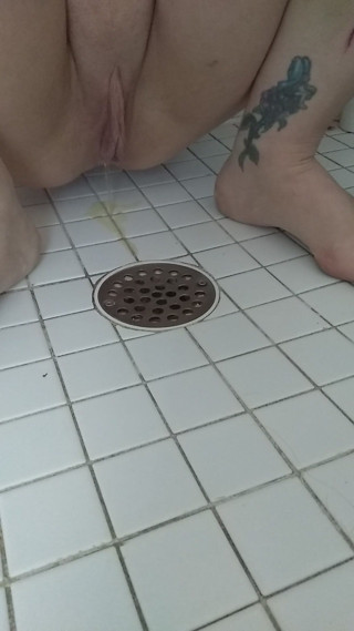 Pissing in the shower