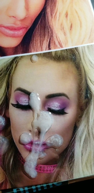 WWE CARMELLA CUM Tribute 8