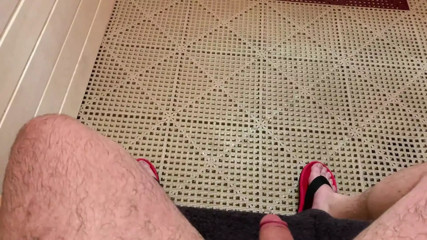 Nudist Daddy Visits The Sauna
