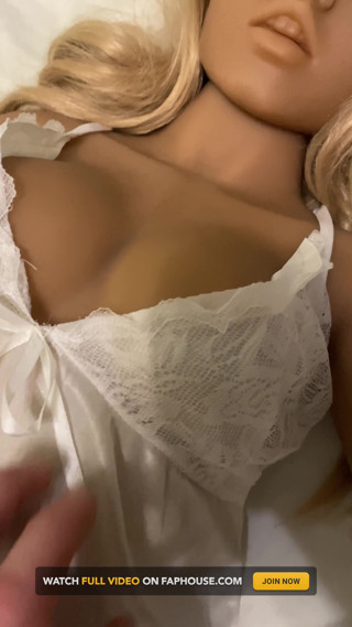 Enjoying Skinny in Stockings