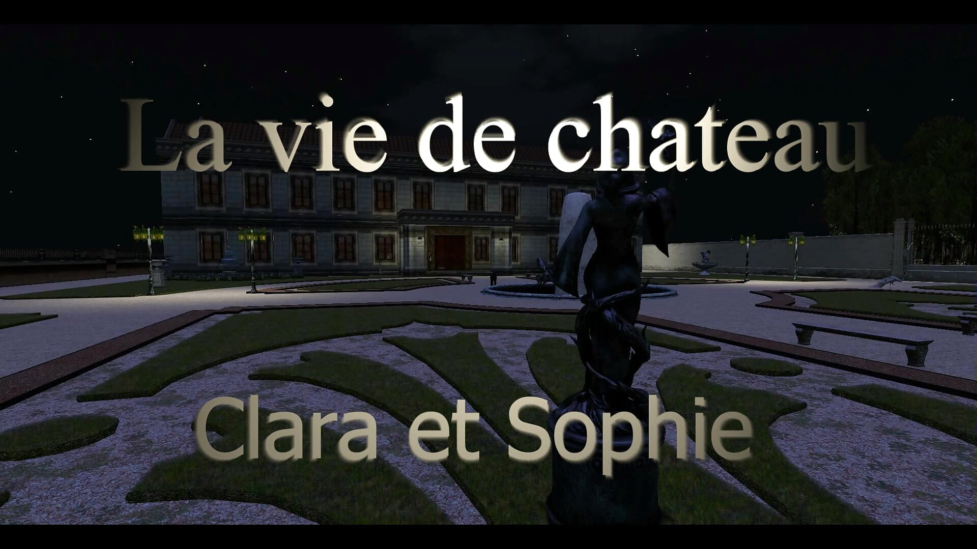 Life in a castle: Clara and Sophie