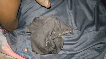 Non-stop African Black Guy Masturbation