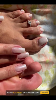 I Need to Show You My Perfect French Toe Nails so Closeeeeeee Because It's Awesome