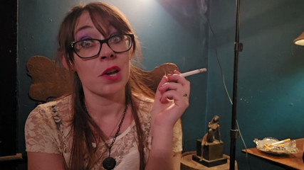 I just smoke a lot of cigarettes
