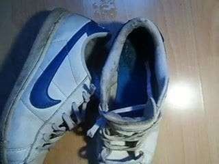 Friend cum in my Wife Nike Sneakers