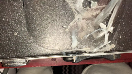 Cum on corona shield