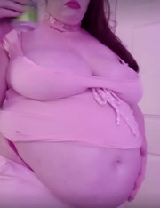Fat Bellied Slut Chugs Soda