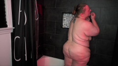 BBW Slut Showers Before BBC Session